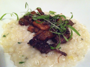 Jerusalem artichoke risotto