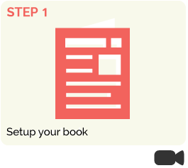 Setup your book