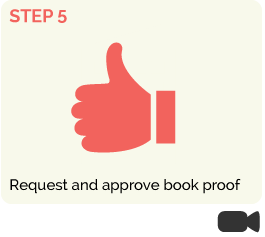 Ordering your book proof