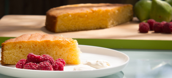 lemon-polenta-cake