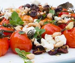 Tomato and Feta saladTomato and Feta salad